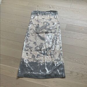 Gianni Bini Elegant Long Sequin Dress